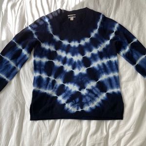 NWOT cashmere J Crew tie dye sweater! Sold out
